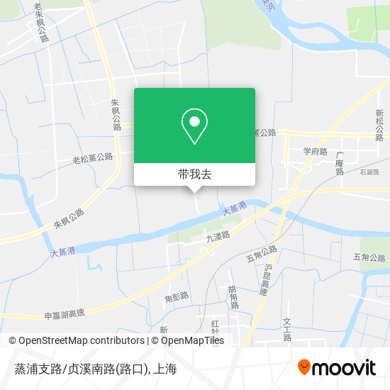 蒸浦支路/贞溪南路(路口)地图