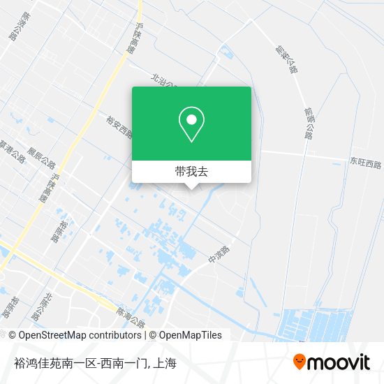 裕鸿佳苑南一区-西南一门地图