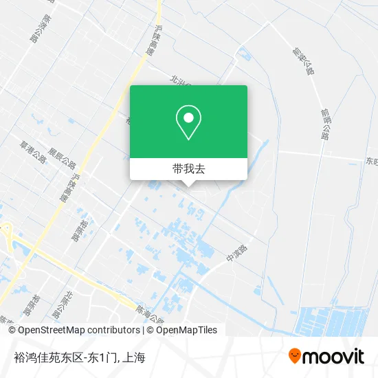 裕鸿佳苑东区-东1门地图