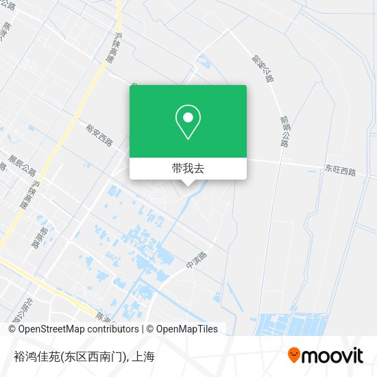 裕鸿佳苑(东区西南门)地图