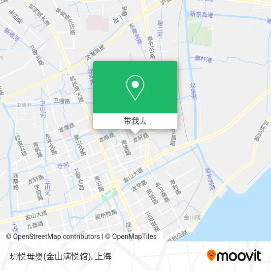 玥悦母婴(金山满悦馆)地图
