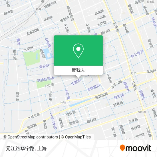 元江路华宁路地图
