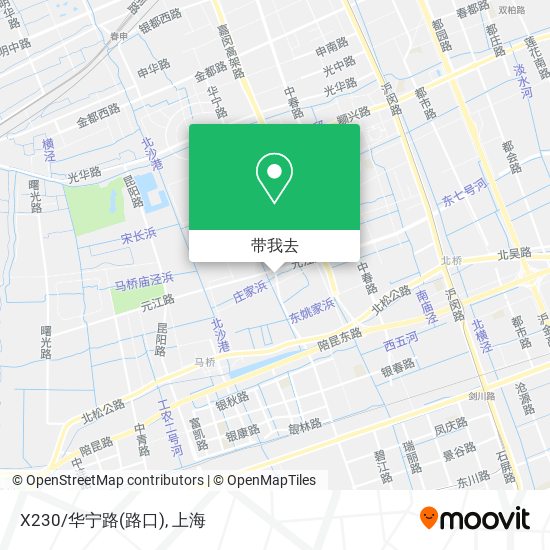 X230/华宁路(路口)地图