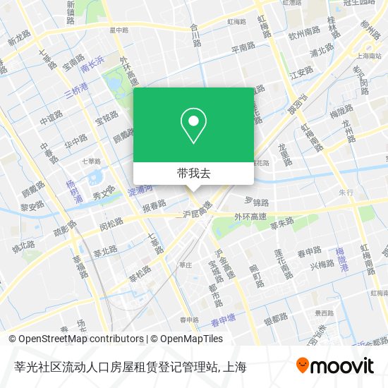 莘光社区流动人口房屋租赁登记管理站地图