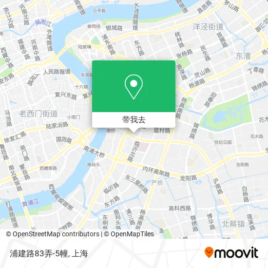 浦建路83弄-5幢地图