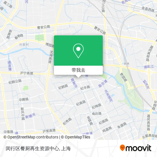 闵行区餐厨再生资源中心地图