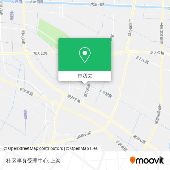 社区事务受理中心地图