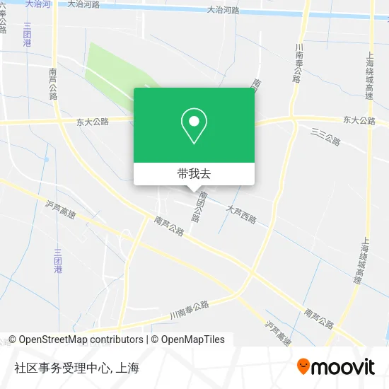 社区事务受理中心地图