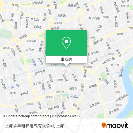 上海承丰电梯电气有限公司地图