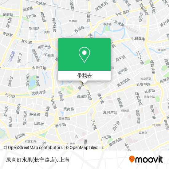 果真好水果(长宁路店)地图