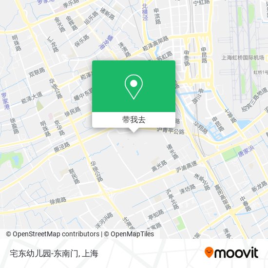 宅东幼儿园-东南门地图