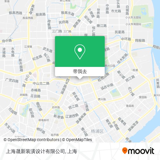 上海晟新装潢设计有限公司地图