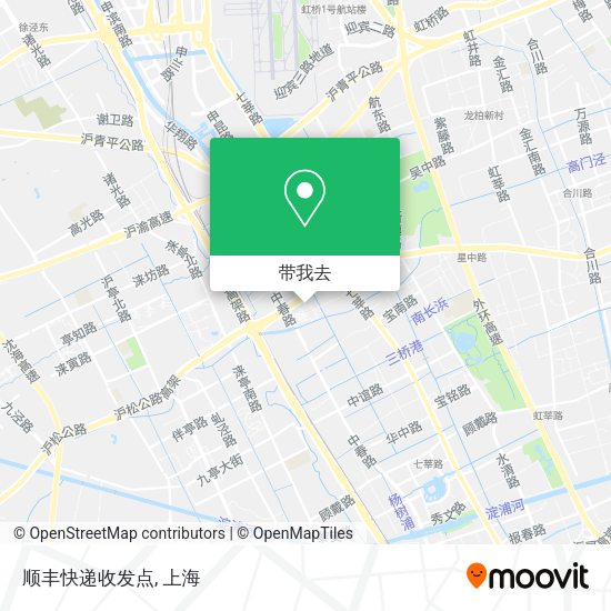 顺丰快递收发点地图