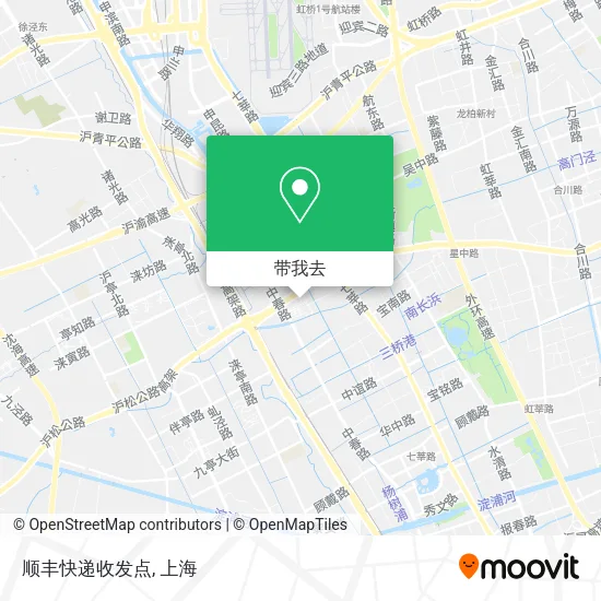 顺丰快递收发点地图