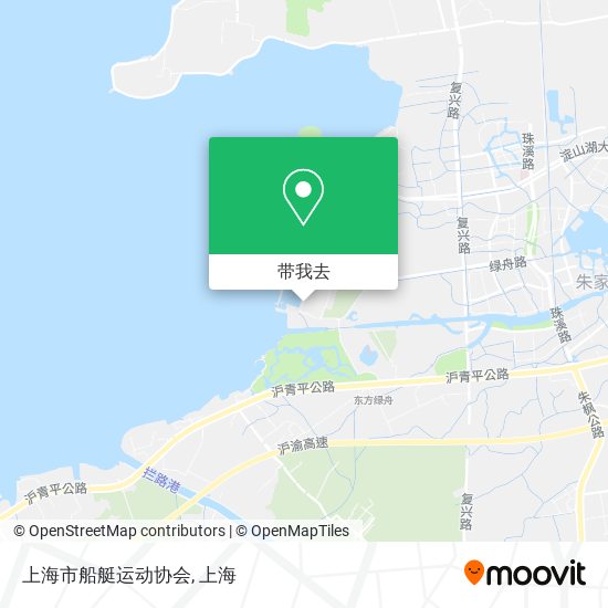 上海市船艇运动协会地图