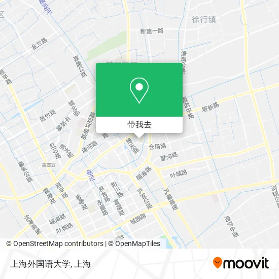 上海外国语大学地图