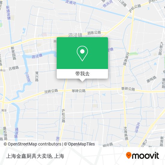 上海金鑫厨具大卖场地图