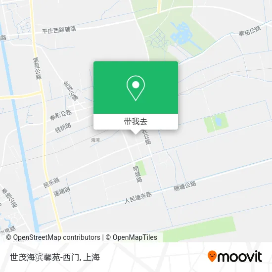 世茂海滨馨苑-西门地图