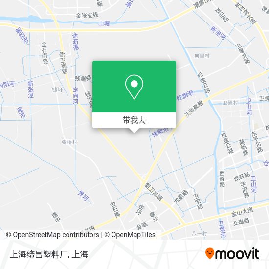 上海缔昌塑料厂地图