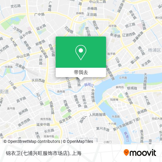 锦衣卫(七浦兴旺服饰市场店)地图