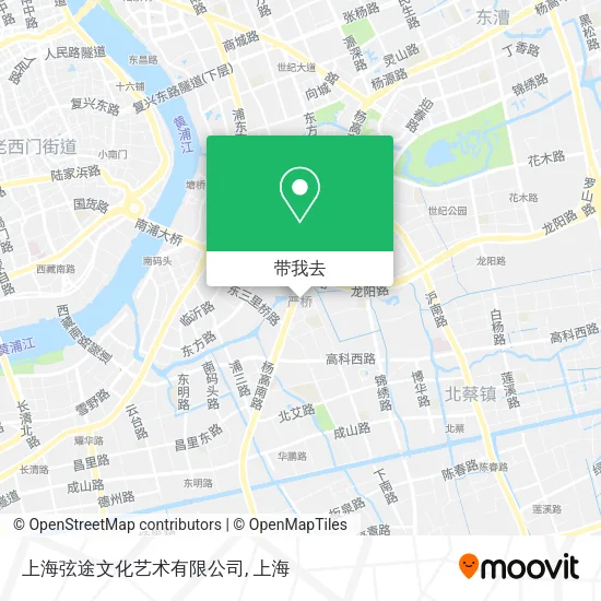 上海弦途文化艺术有限公司地图