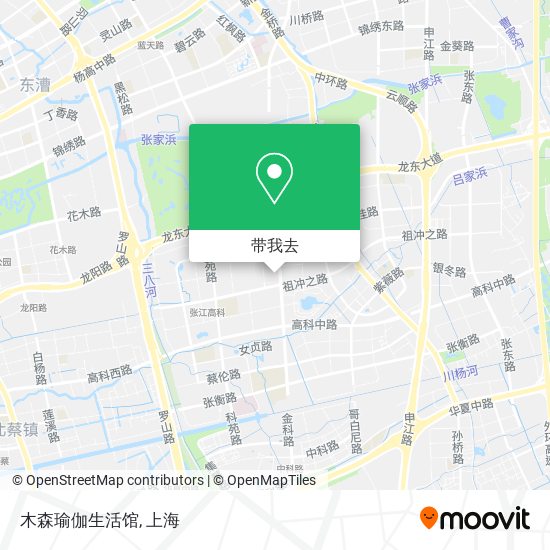 木森瑜伽生活馆地图