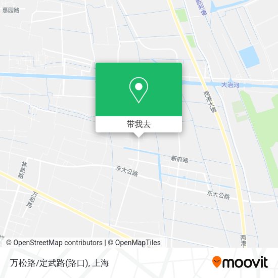 万松路/定武路(路口)地图