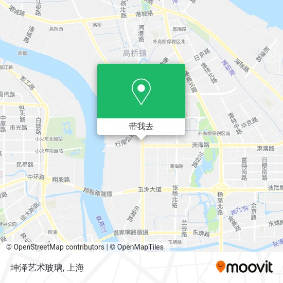 坤泽艺术玻璃地图