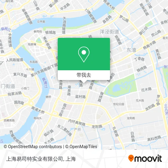 上海易司特实业有限公司地图