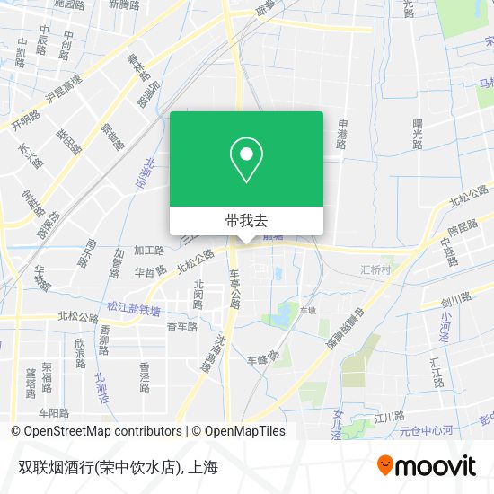 双联烟酒行(荣中饮水店)地图