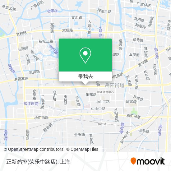 正新鸡排(荣乐中路店)地图