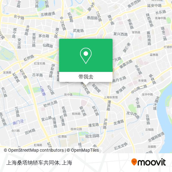 上海桑塔纳轿车共同体地图