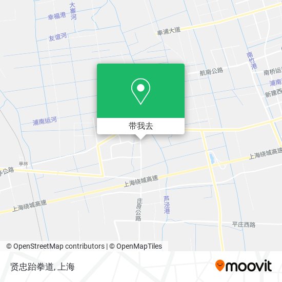 贤忠跆拳道地图