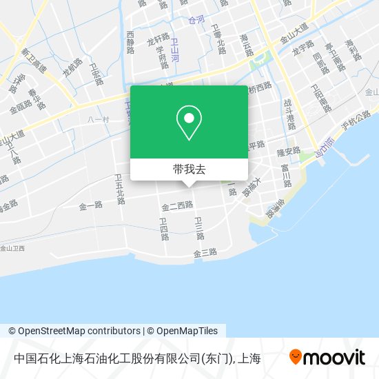 中国石化上海石油化工股份有限公司(东门)地图