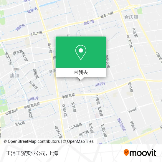 王浦工贸实业公司地图