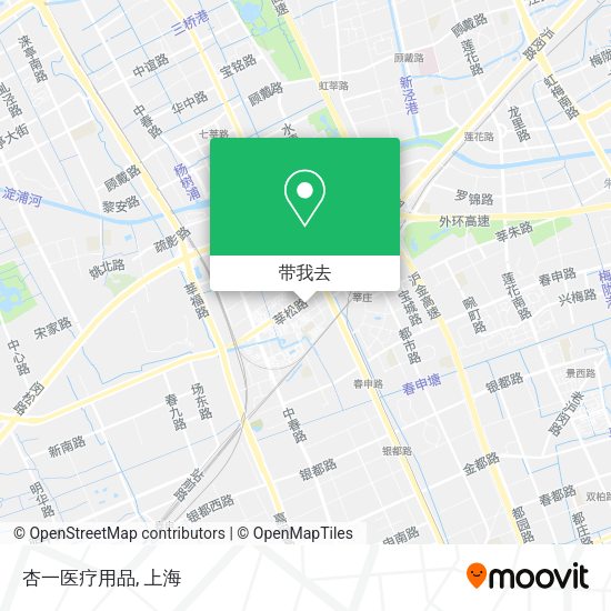 杏一医疗用品地图