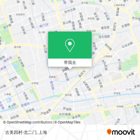 古美四村-北二门地图
