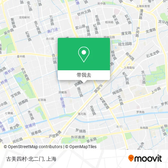 古美四村-北二门地图