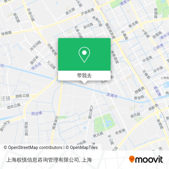 上海权慎信息咨询管理有限公司地图