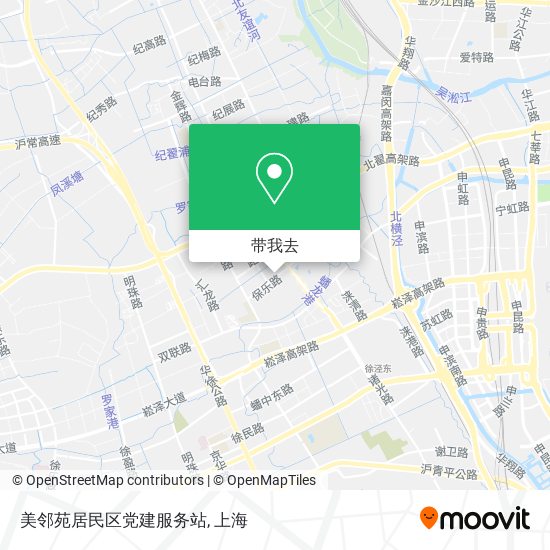 美邻苑居民区党建服务站地图