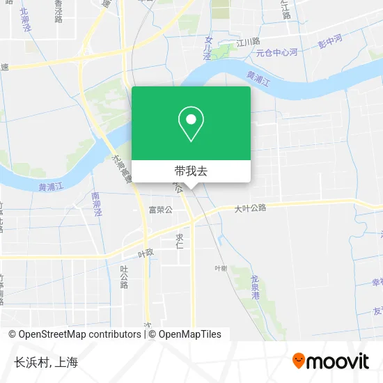 长浜村地图