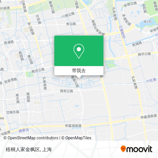 梧桐人家金枫区地图