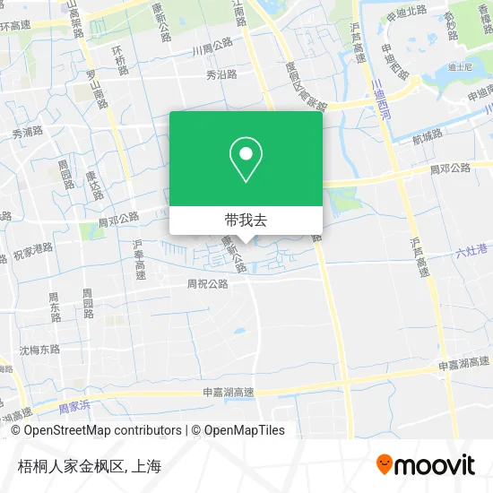 梧桐人家金枫区地图