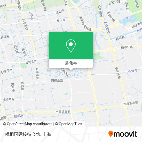 梧桐国际接待会馆地图