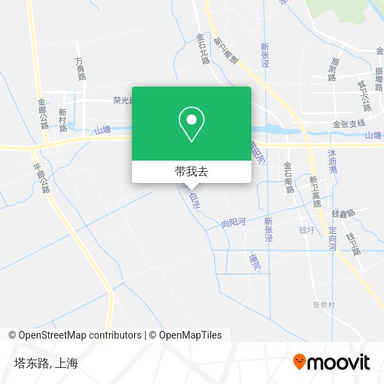 塔东路地图