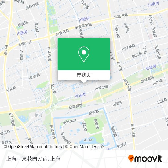 上海雨果花园民宿地图