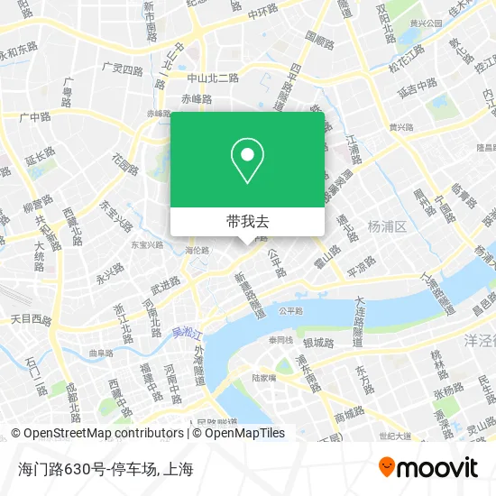 海门路630号-停车场地图