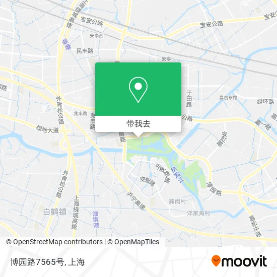 博园路7565号地图