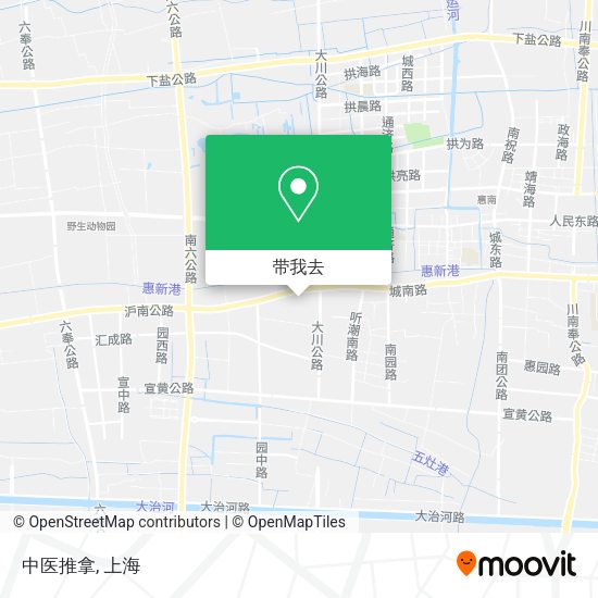 中医推拿地图