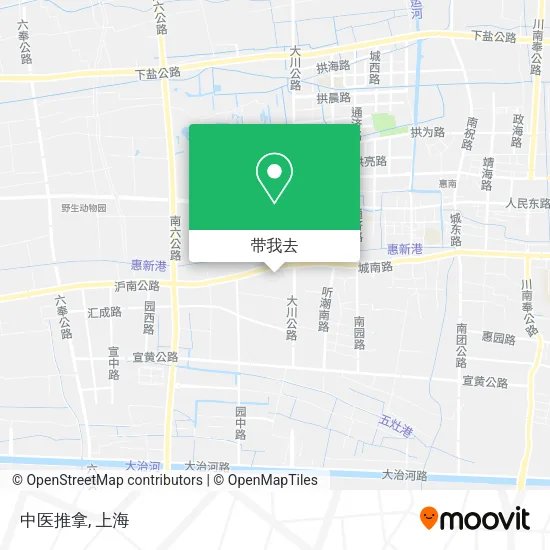 中医推拿地图